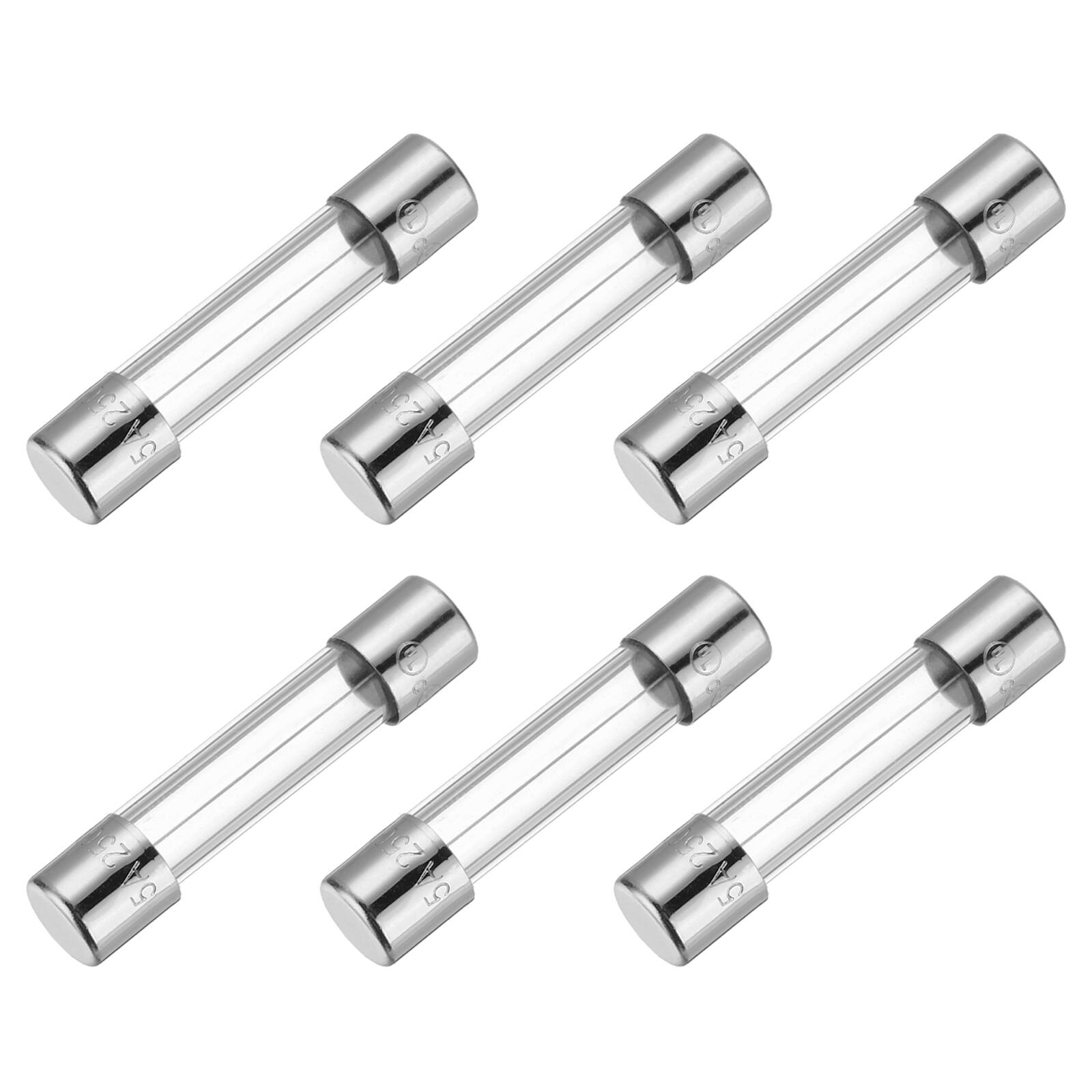 Unique Bargains - 5A 250V 6x30mm Time Delay Glass Fuse UL Listed Slow Blow Fuse for Home Appliances 6pcs price history on PriceWatchPro