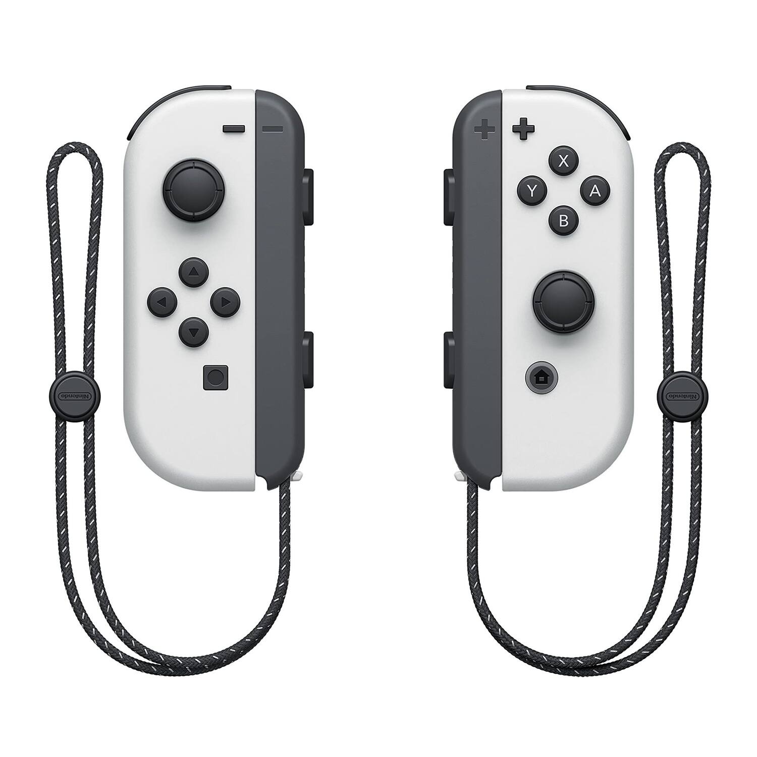 Alt View 5. Nintendo - Nintendo Switch - OLED Model Console - White Joy-Con - White.