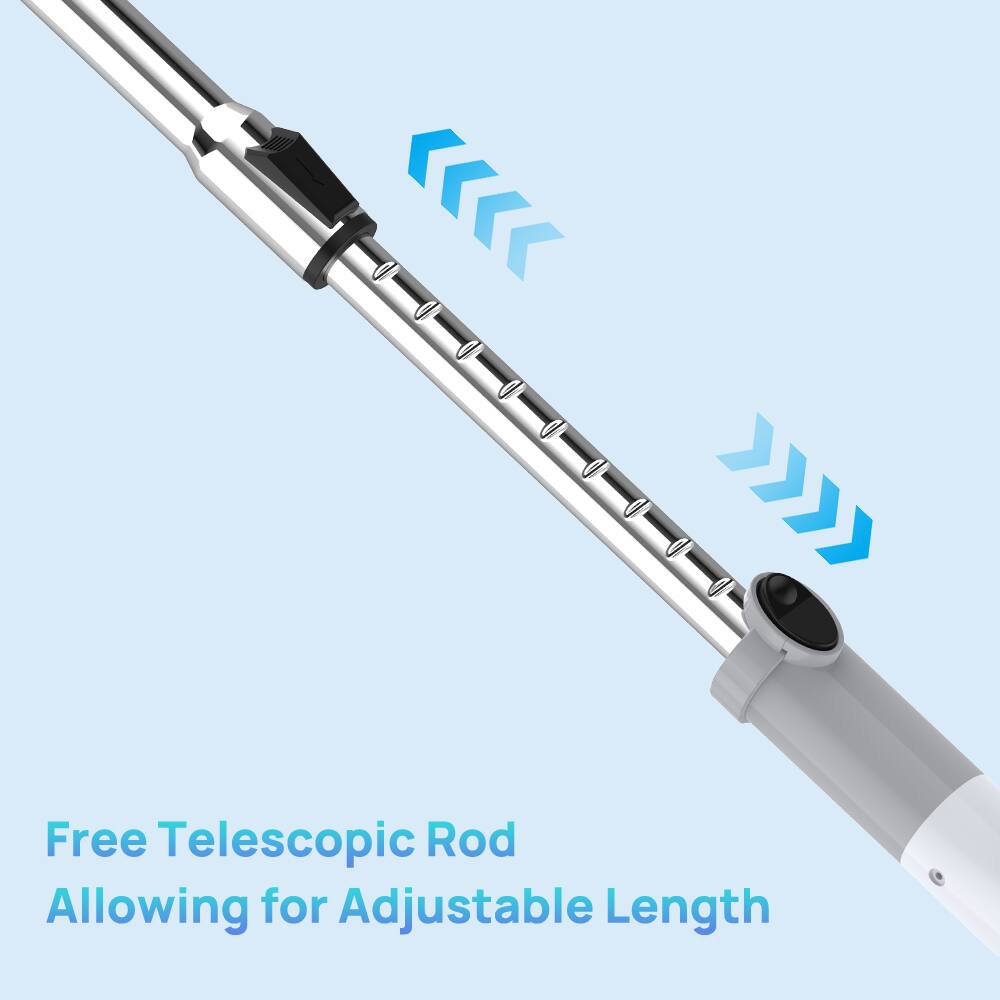 Free Telescopic Rod Allowing for Adjustable Length