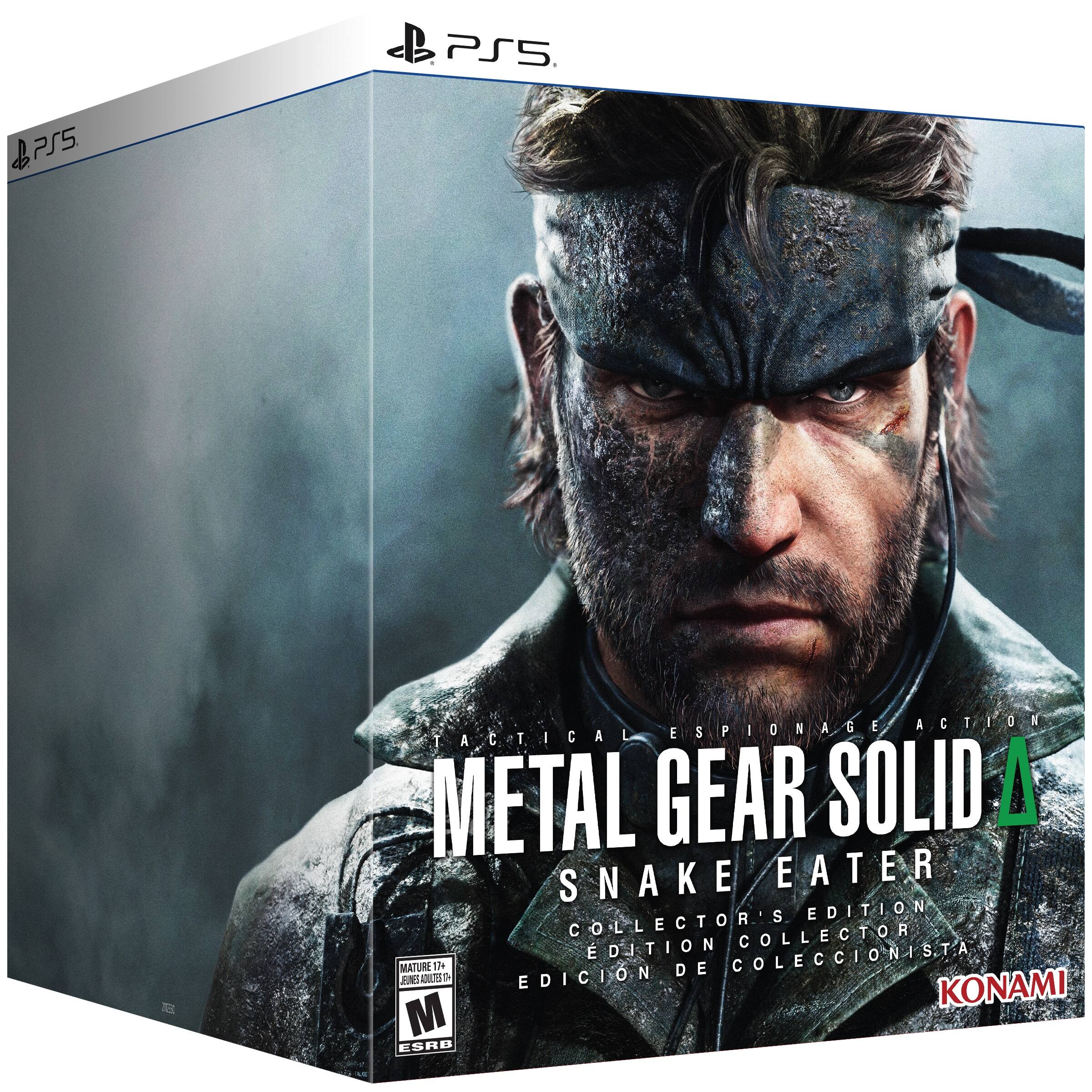 PS5 Metal Gear Solid Snake Eater Edition Collector's Collector Edition Coleccionista Mature & De Anltst Edicion Konami M ESRB - M (Mature 17+)