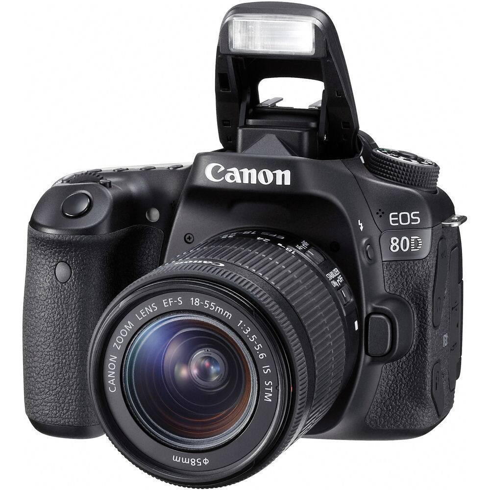 Canon EF-S 18-55mm Zoom Lens 1:3.5-5.6 IS STM  
Canon EOS 80D  
58mm