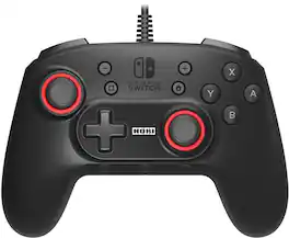 Wired Controller - HORI-Pad Plus+ Controller - HORI Black: Officially Licensed - Multicolor