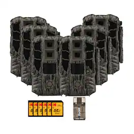 Bundle - Stealth Cam - Spectre 4K Pro 56MP Cellular Trail Camera (6-Pack) with Accessories