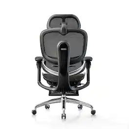 SIHOO - C300 Pro V2 Ergonomic Office Chair with Footrest & Full-Body Adaptive Support - Black