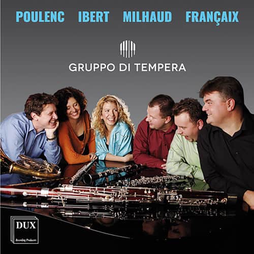 Francaix / Ibert / Milhaud / Gruppo Di Tempera - Poulenc Ibert Milhaud & Francaix   - COMPACT DISCS [CD] price history on PriceWatchPro