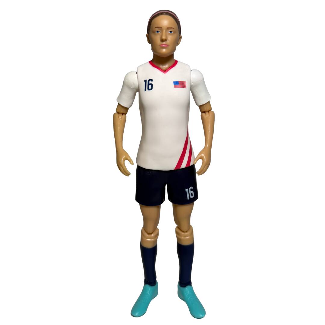 Alt View 1. Banbo Toys - Banbo Toys SOCKERS USWNT Rose Lavelle 8" Collectible Soccer Action Figure.