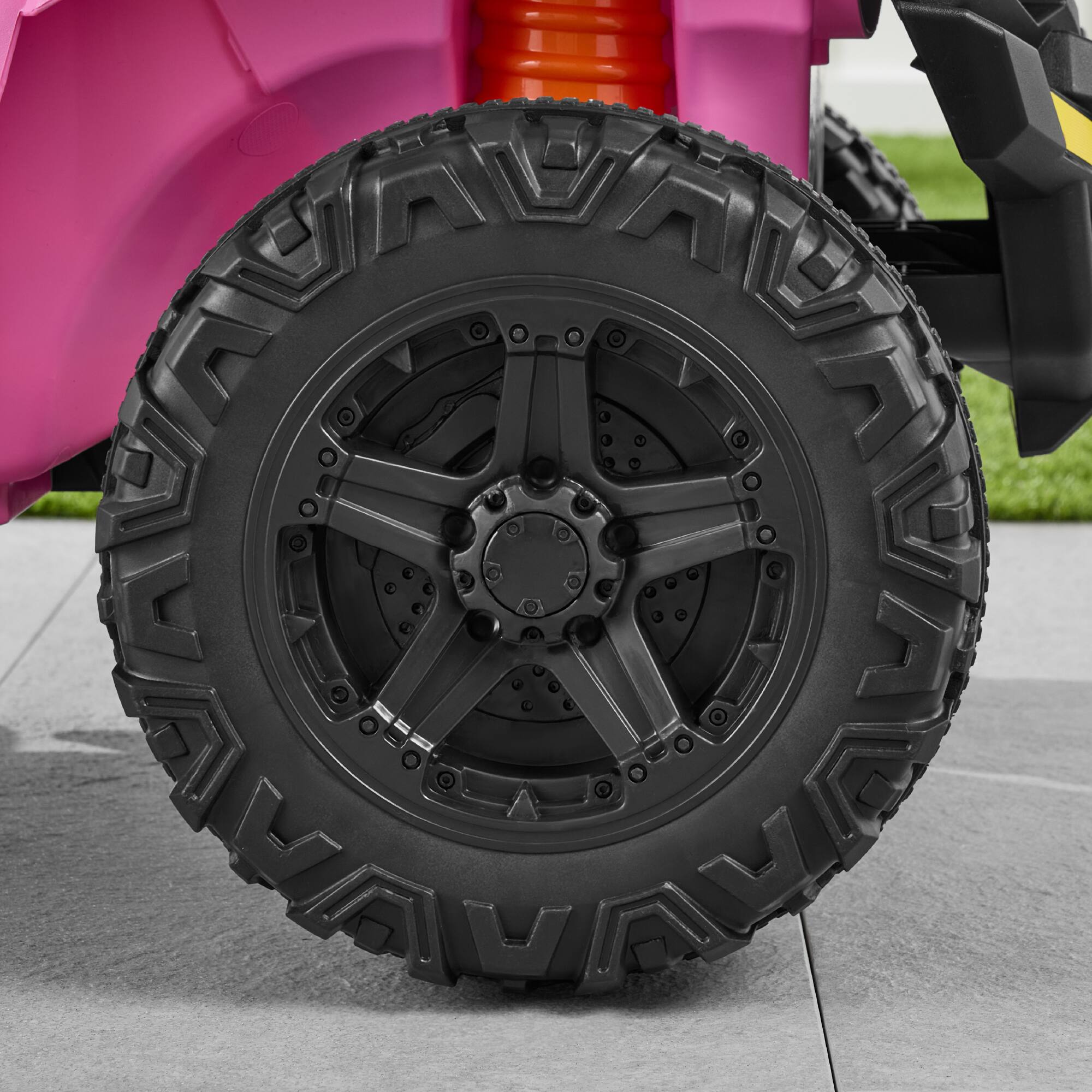 Alt View 7. Best Choice Products - Best Choice Products Kids 12V Electric Ride-On UTV and Trailer w/ Parent Remote Control, LED Lights - Pink - Pink.