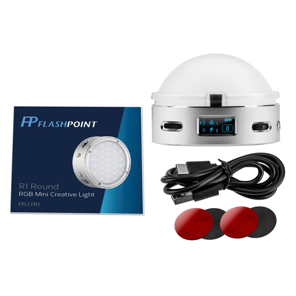 PPFLASHPOINT >3 1 : 14:14:5 I ... O R1 Round RGB Mini Creative Light FPLCFR1 3M 3M 3M 3M
