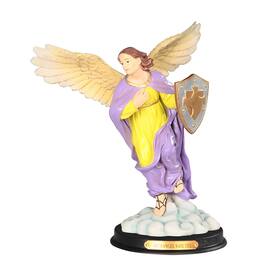 FC Design - 10"H Archangel Sealtiel Angel of Prayer Holy Figurine Statue Office Desk Tabletop Home Decor Gift - Multi-Color