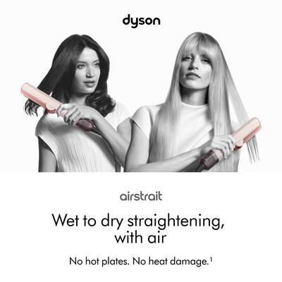 Dyson Airstrait Straightener Ceramic Pink/Rose Gold 453951-01 Dyson Airstrait Straightener Ceramic Pink/Rose Gold 453951-01