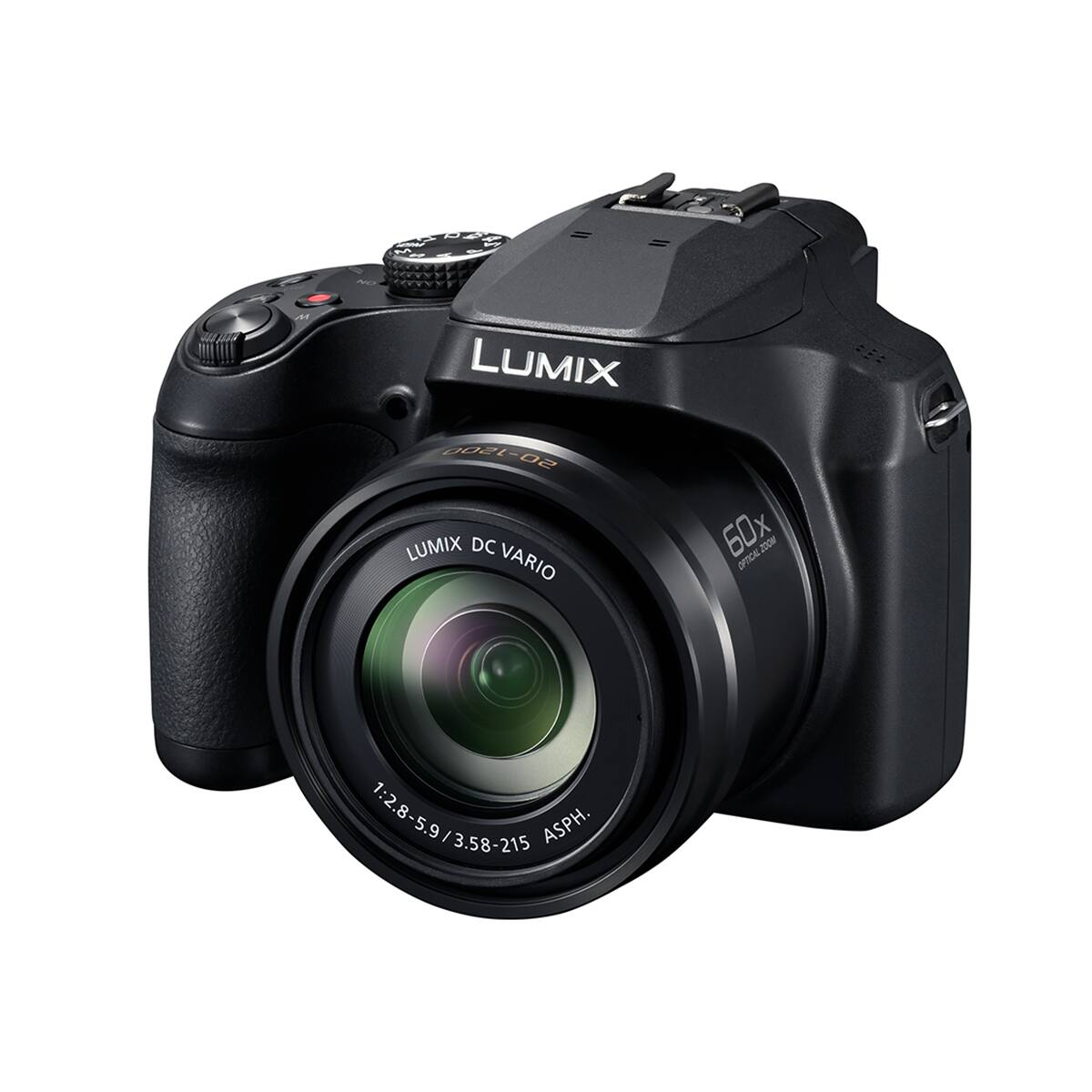 LUMIX 50-1500 LUMIX DC VARIO  
60x OPTICAL 200M  
1:2.8-5.9/3.58-215 ASPH.