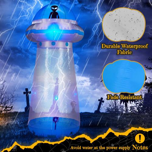 Durable Waterproof Fabric Fade Resistant! Avoid water at the power supply.