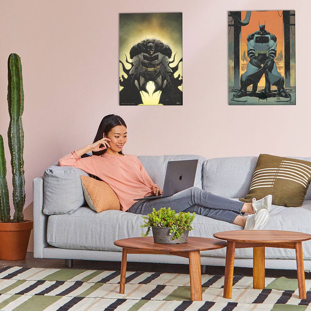 Left. Trend Setters - Absolute Batman (#1 Variant Cover) MightyPrint™ Wall Art MP17241142 - Multicolor.