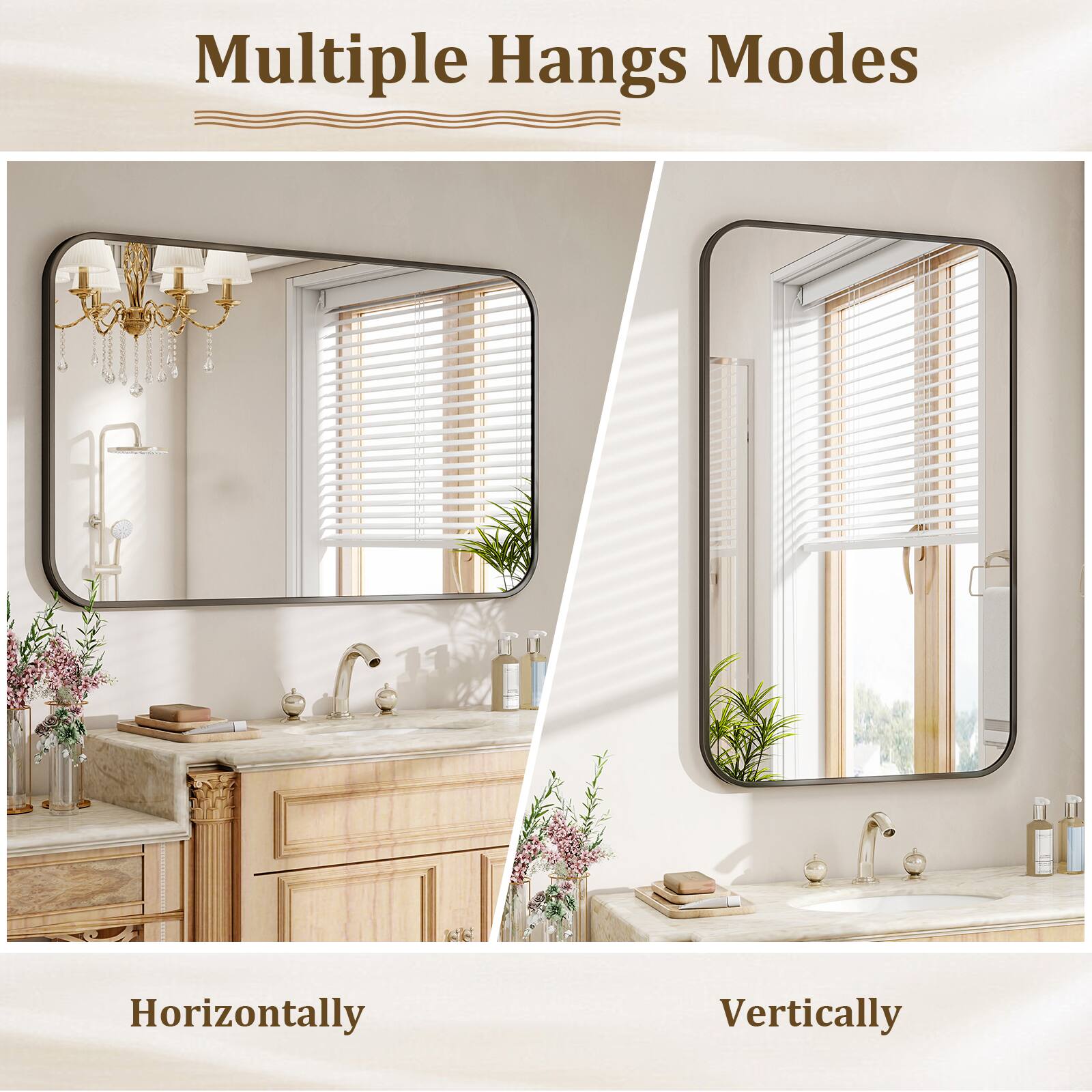Multiple Hangs Modes

Horizontally

Vertically