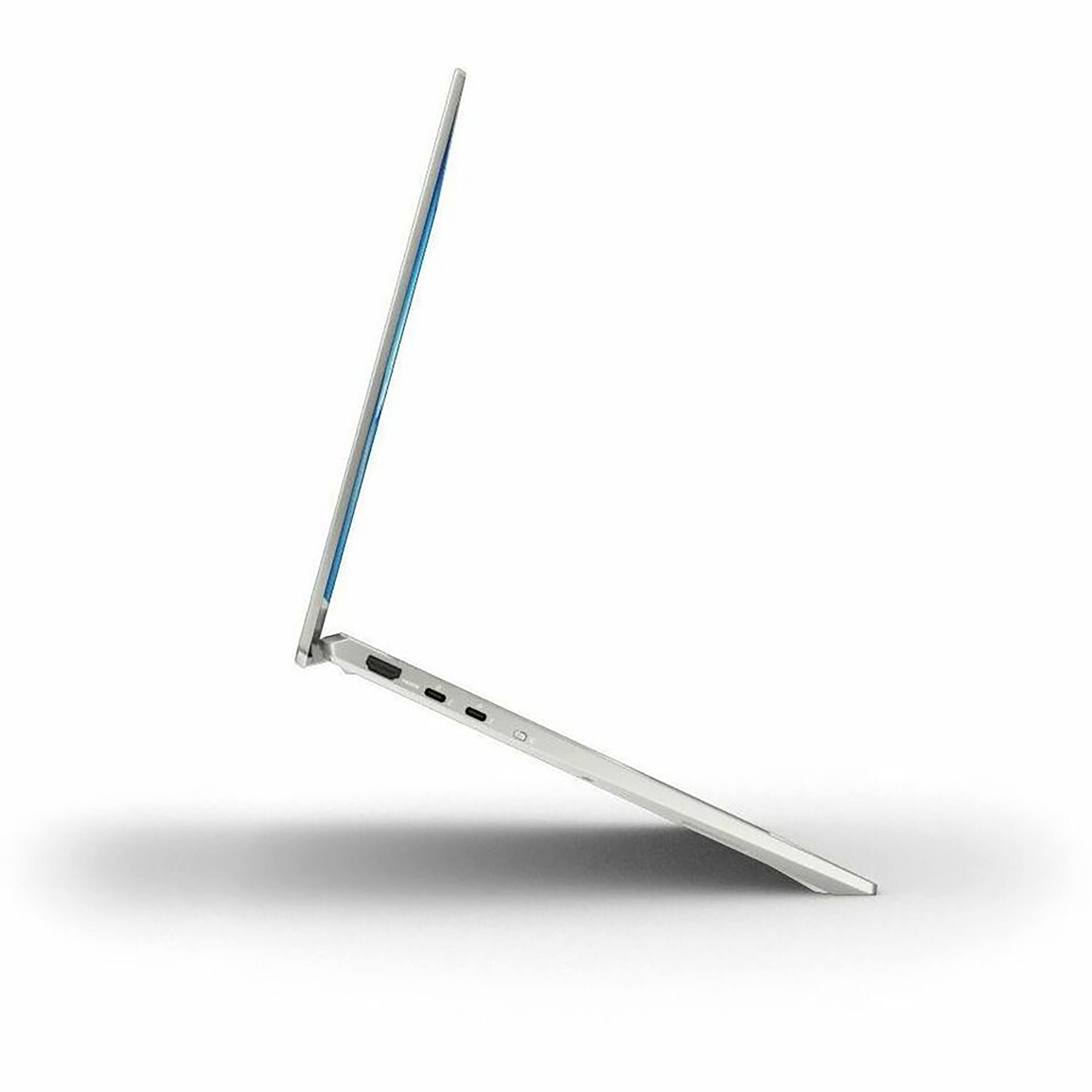 Alt View 3. MSI - Prestige 16" Laptop - Intel Core i5 13500H with 32GB Memory - 1TB SSD - Urban Silver.