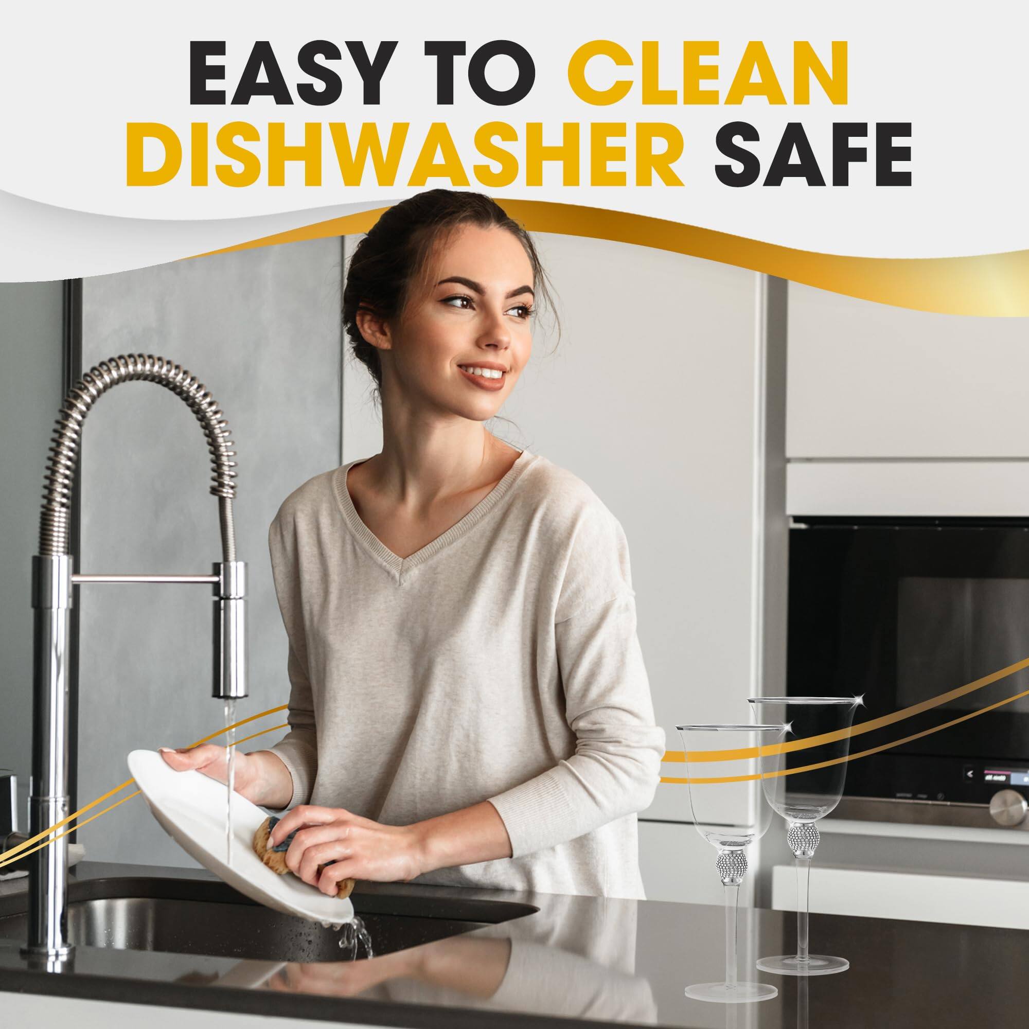 EASY TO CLEAN DISHWASHER SAFE