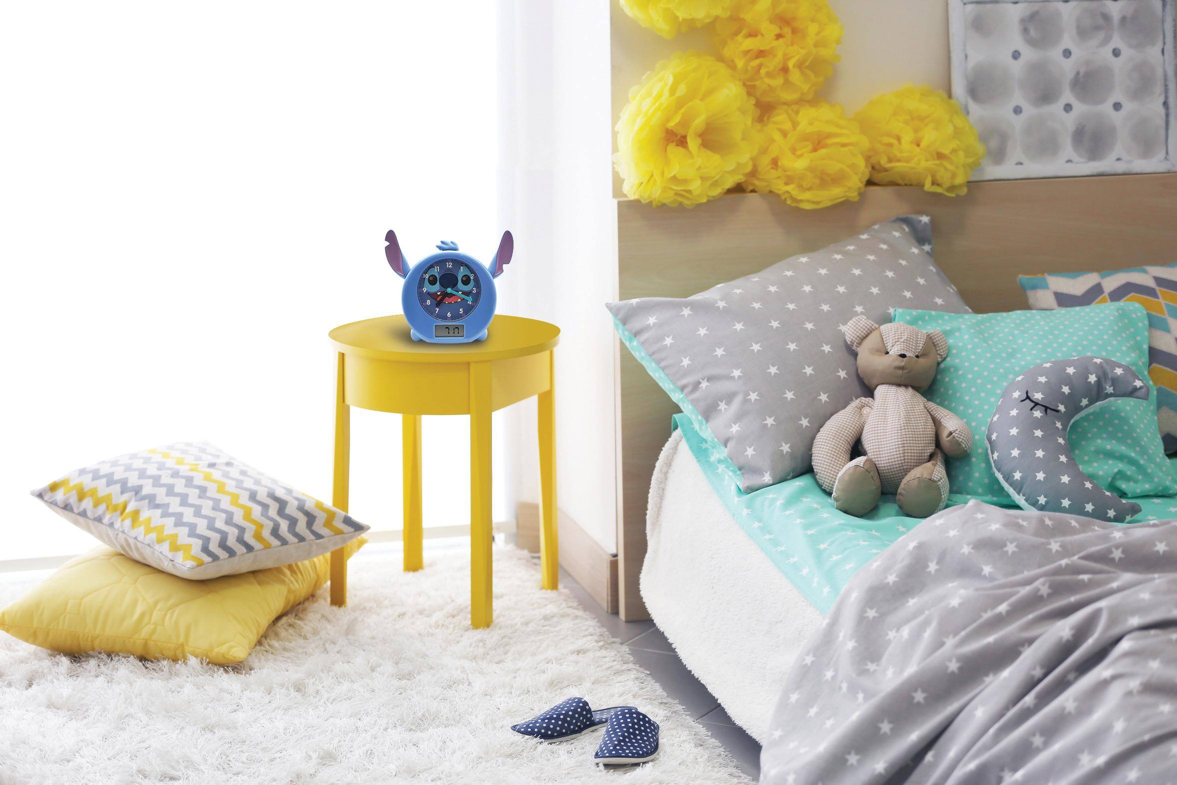 Alt View 6. Lexibook - Disney Stitch My Educational Sleep Companion with Night Light - BLUE.