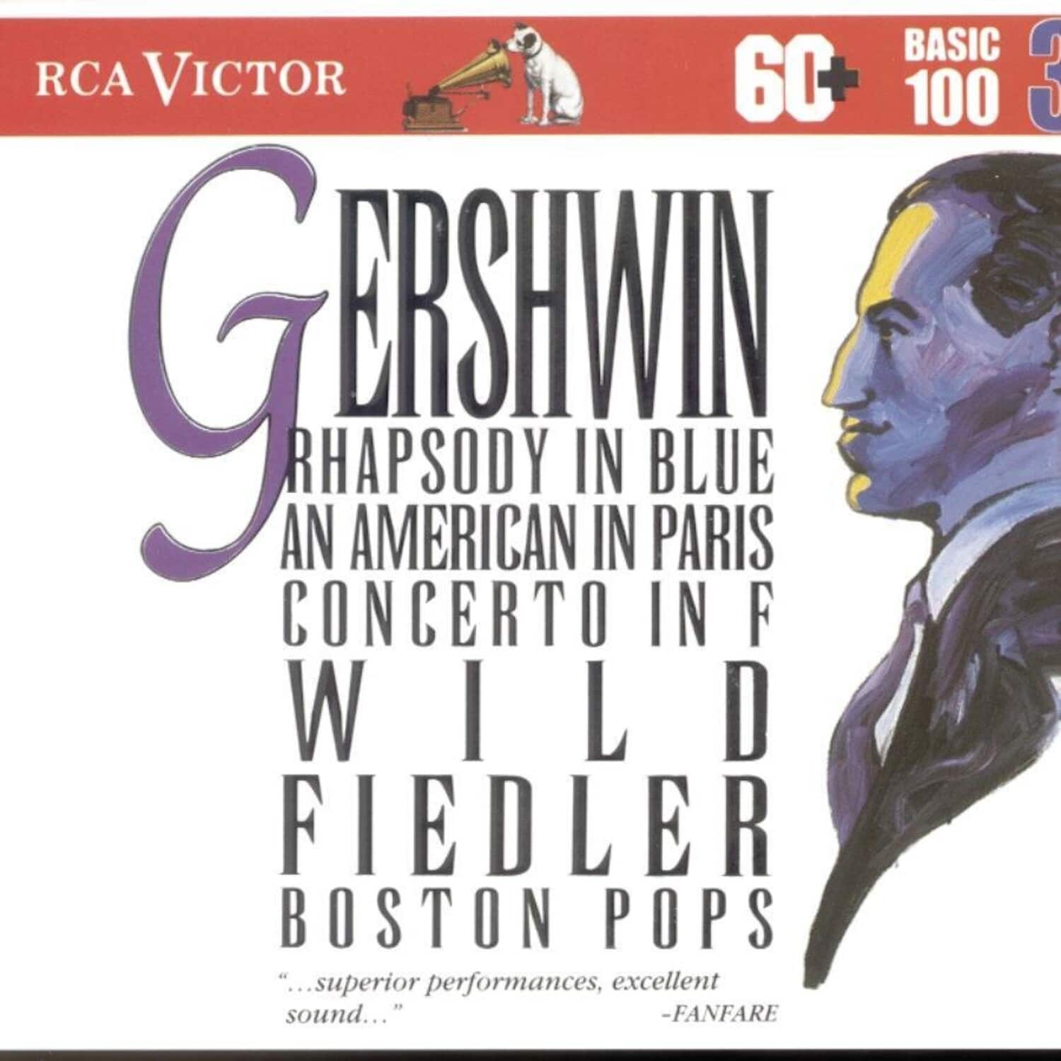 Arthur Fiedler - Rhapsody in Blue / American in Paris  - COMPACT DISCS