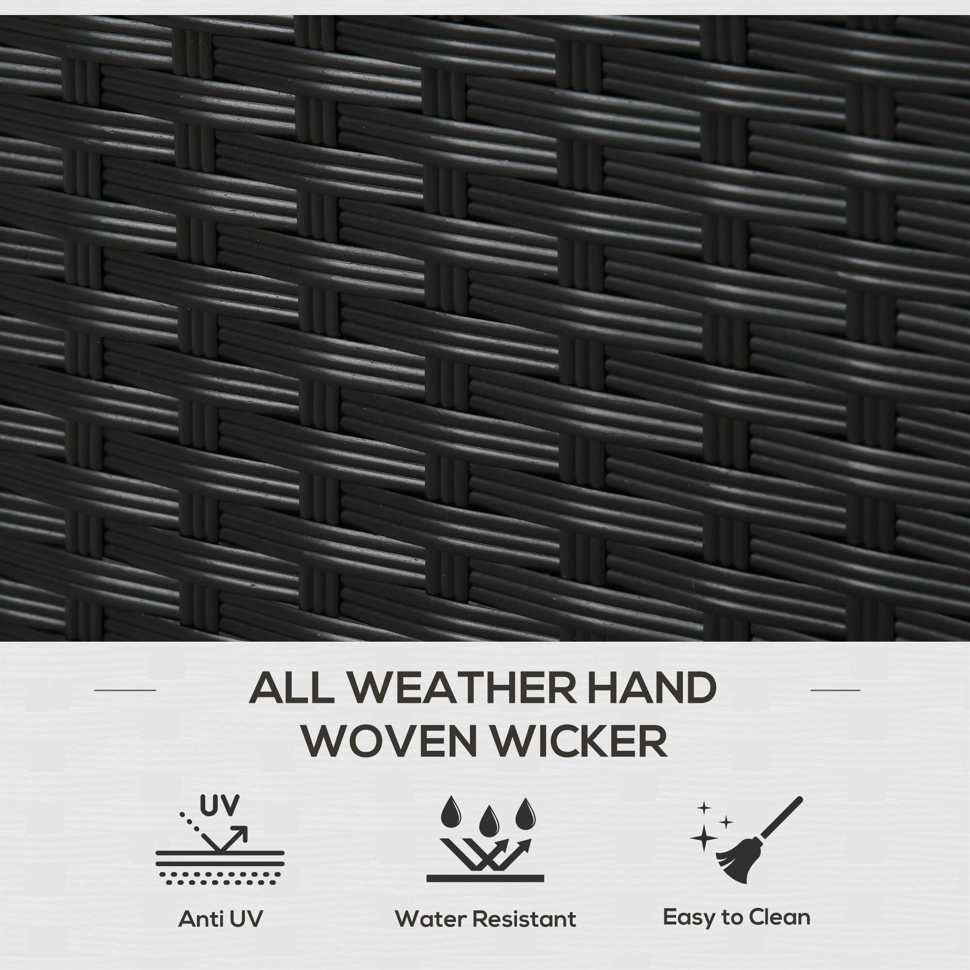ALL WEATHER HAND WOVEN WICKER

UV + Anti UV
Water Resistant
Easy to Clean