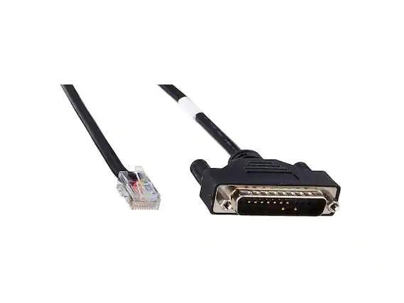 Front. Digi International - Digi International Model 76000195 48" RJ45 to DB25 Cable.