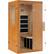 Alt View 7. Essen Blissed - Infrared Home Sauna,Canadian Hemlock Wooden Indoor Sauna Room with LCD Control Panel, Bluetooth Speakers - Natural.
