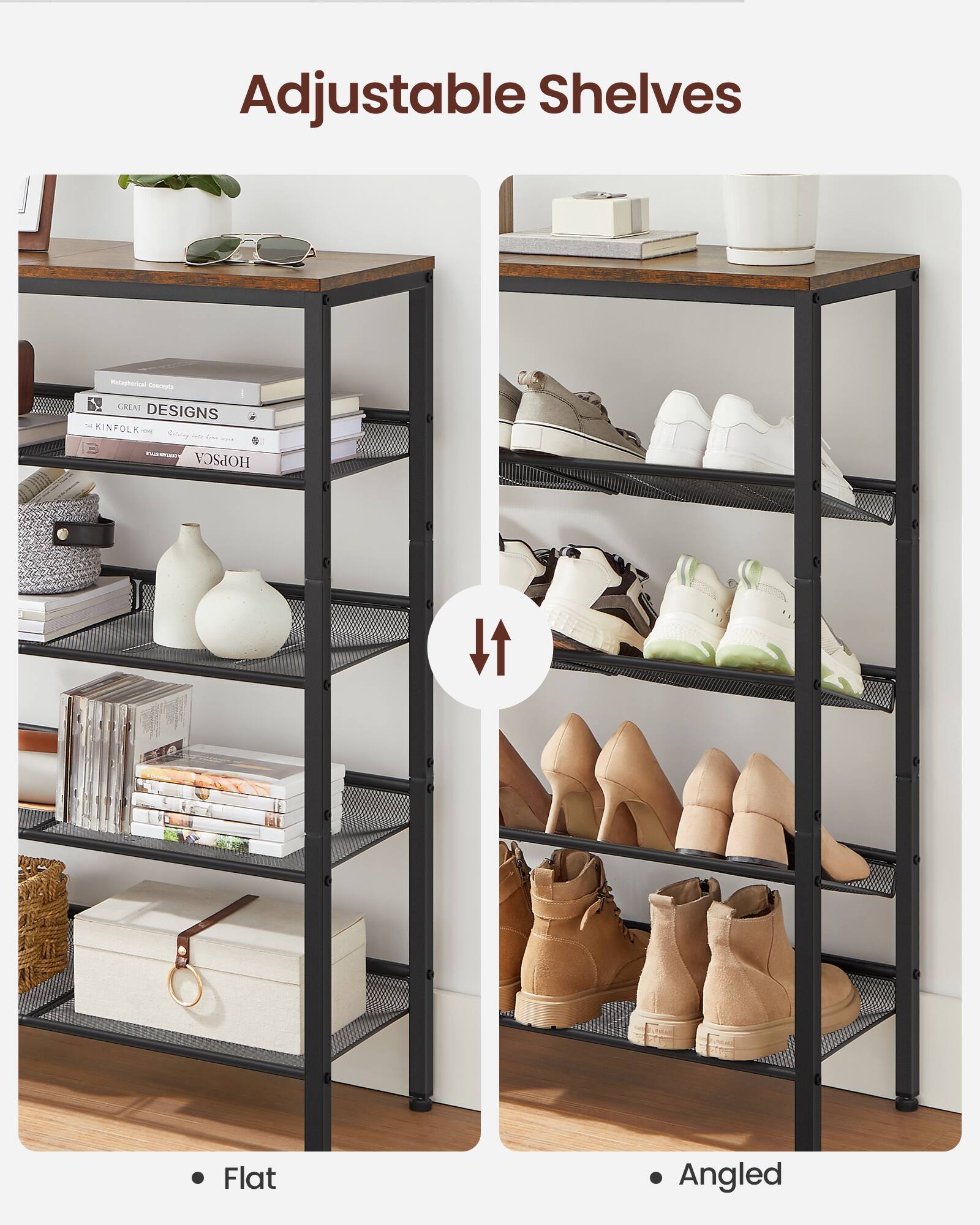 Adjustable Shelves

- Flat
- Angled

Great Designs - Kinfolk - Calm - F - 8 - PS HOPSCA