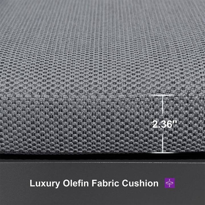 2.36" Luxury Olefin Fabric Cushion