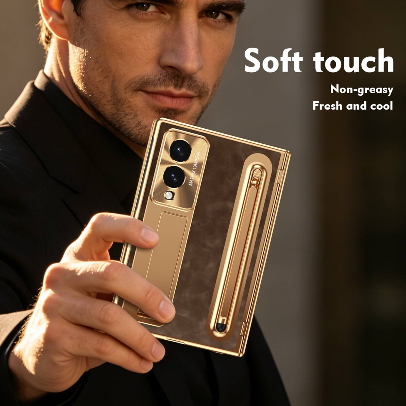 Soft touch  
Non-greasy  
Fresh and cool