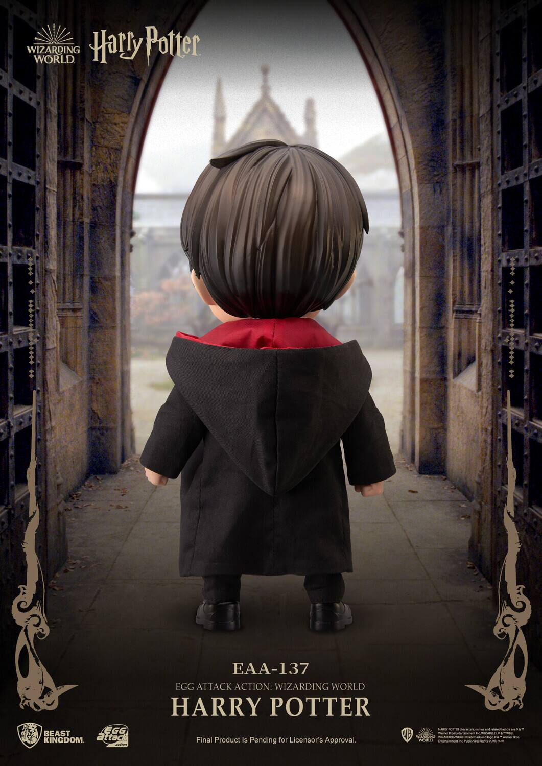 WIZARDING WORLD Harry Potter BEAST EGG KINGDOM. Attack: EAA-137 EGG ATTACK ACTION: WIZARDING WORLD HARRY POTTER. Final Product Is Pending for Licensor's Approval.