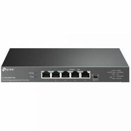 TP-Link - 5-Port 2.5G Desktop Switch with 4-Port PoE++ - 5 Ports - 2.5 Gigabit Ethernet - 2.5GBase-T - 2 Layer Supported - Black