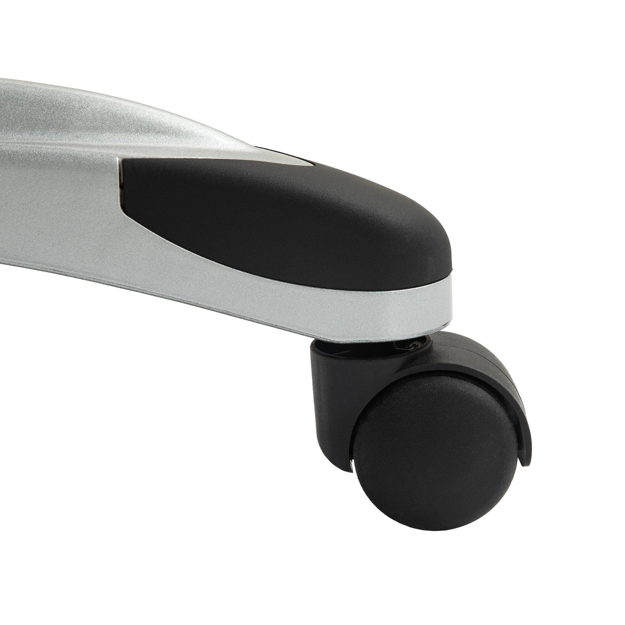 Alt View 5. Homcom - High Back Office Chair with Tilt Function, PU Leather - brown.