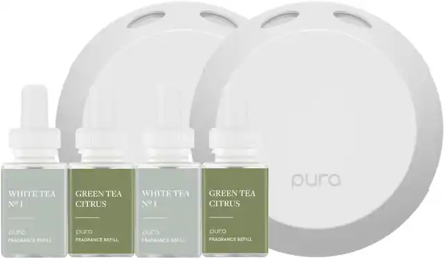 WHITE TEA No 1
GREEN TEA CITRUS
WHITE TEA No 1
GREEN TEA CITRUS
pura FRAGRANCE REFILL
pura FRAGRANCE REFILL