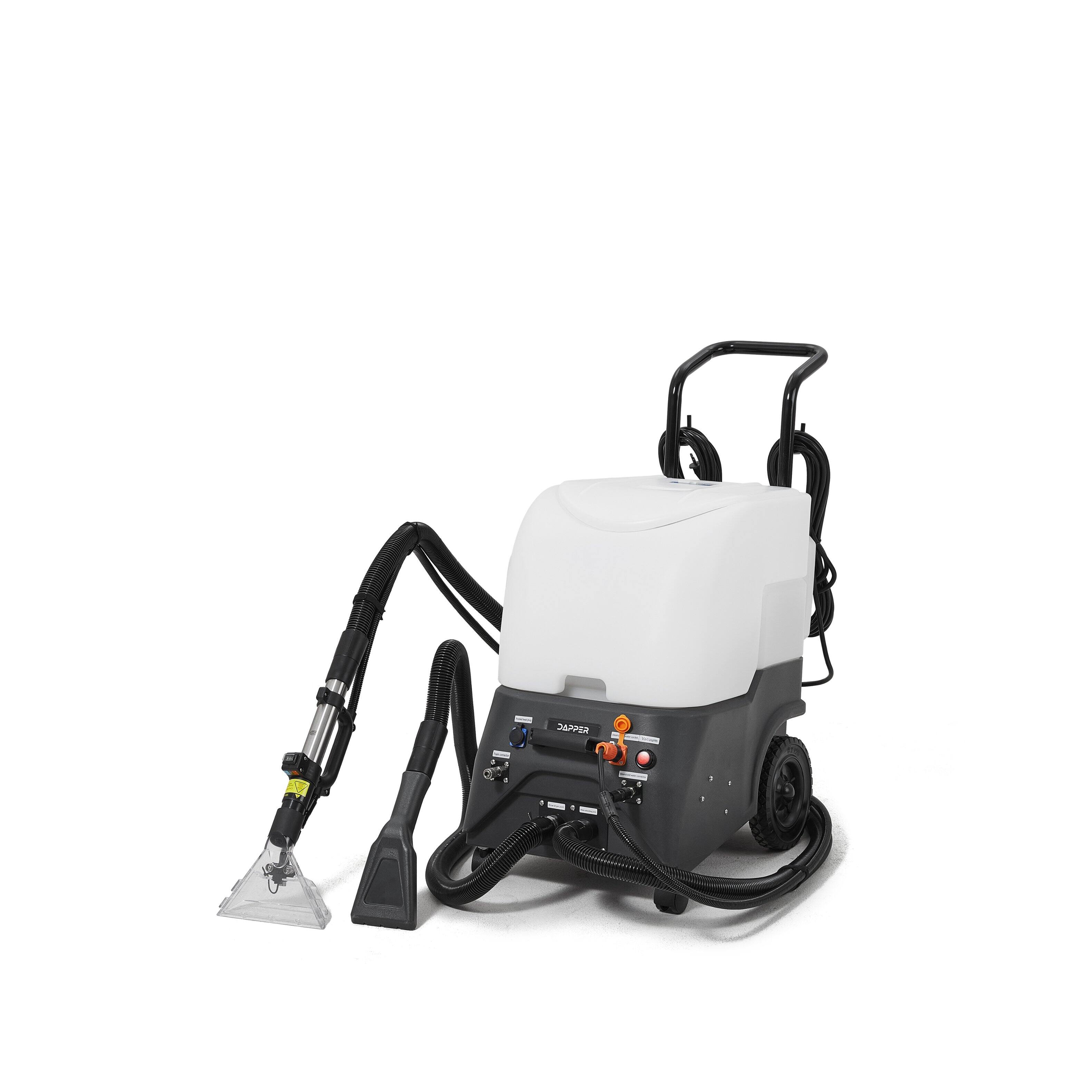 Alt View 3. Dapper Supply - Dapper Commercial Carpet & Upholstery Extractor Steam Cleaner Vacuum Blower Mite Remover Heavy Duty - Grey.