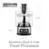 Hamilton Beach PROFESSIONAL 17.5" 6. HTSa duteacs 9.5" LU 9.3" Spiralizing Stack & Snap Food Processor
Spiralizing Stack & Snap™ Food Processor