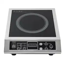 Stock Preferred - Professional 3500W Countertop Induction Cooktop - Silver