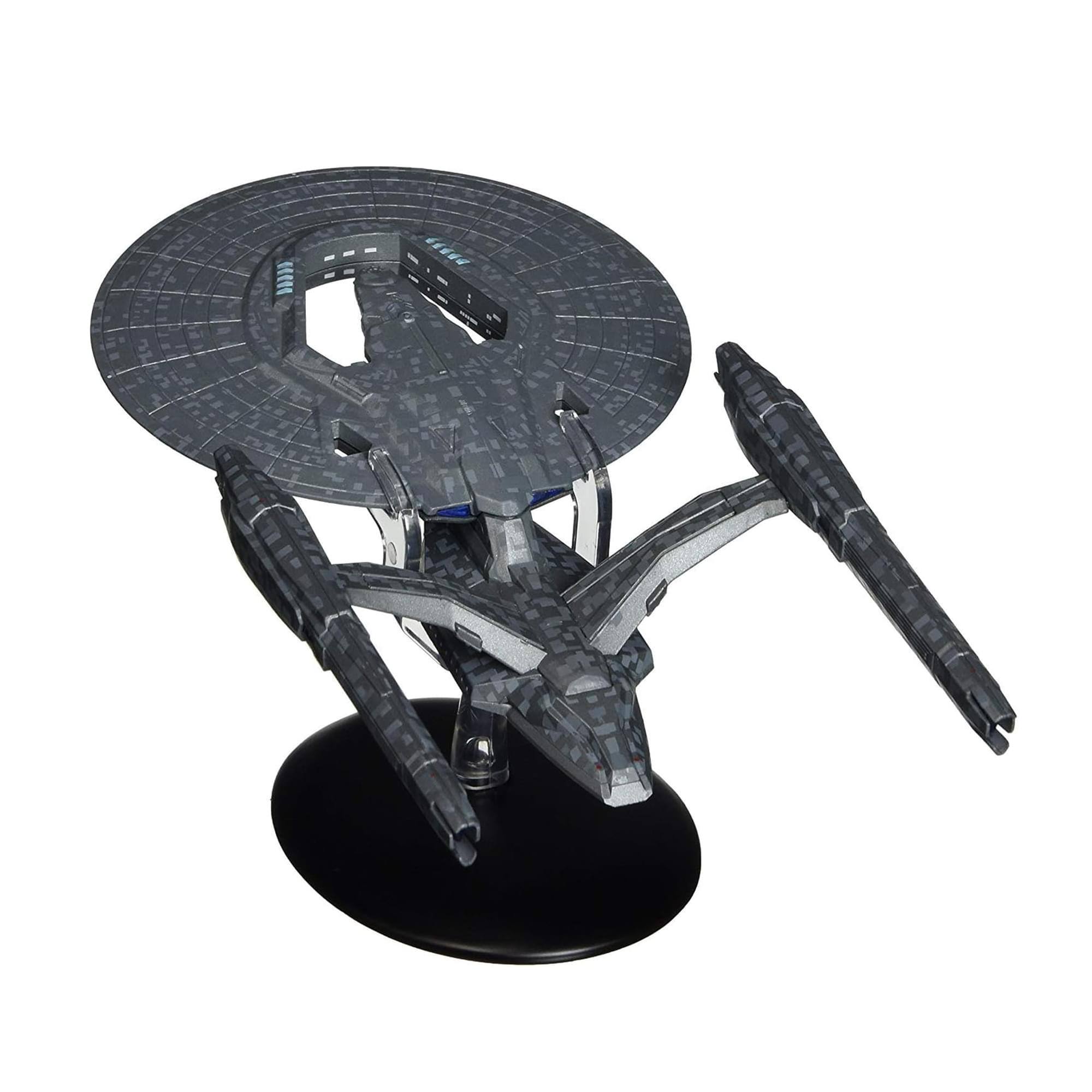 Alt View 10. Eaglemoss - Eaglemoss Star Trek StarShip Replica | USS Vengeance - Grey.