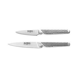 Global - 2 Piece Paring Knife Set - Silver