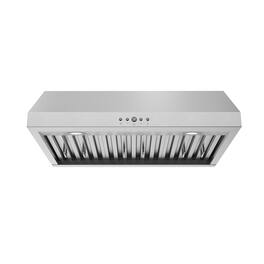 Thor Kitchen - 30 inches - Convertible & Convertible - Under cabinet Range Hood - Stainless Steel