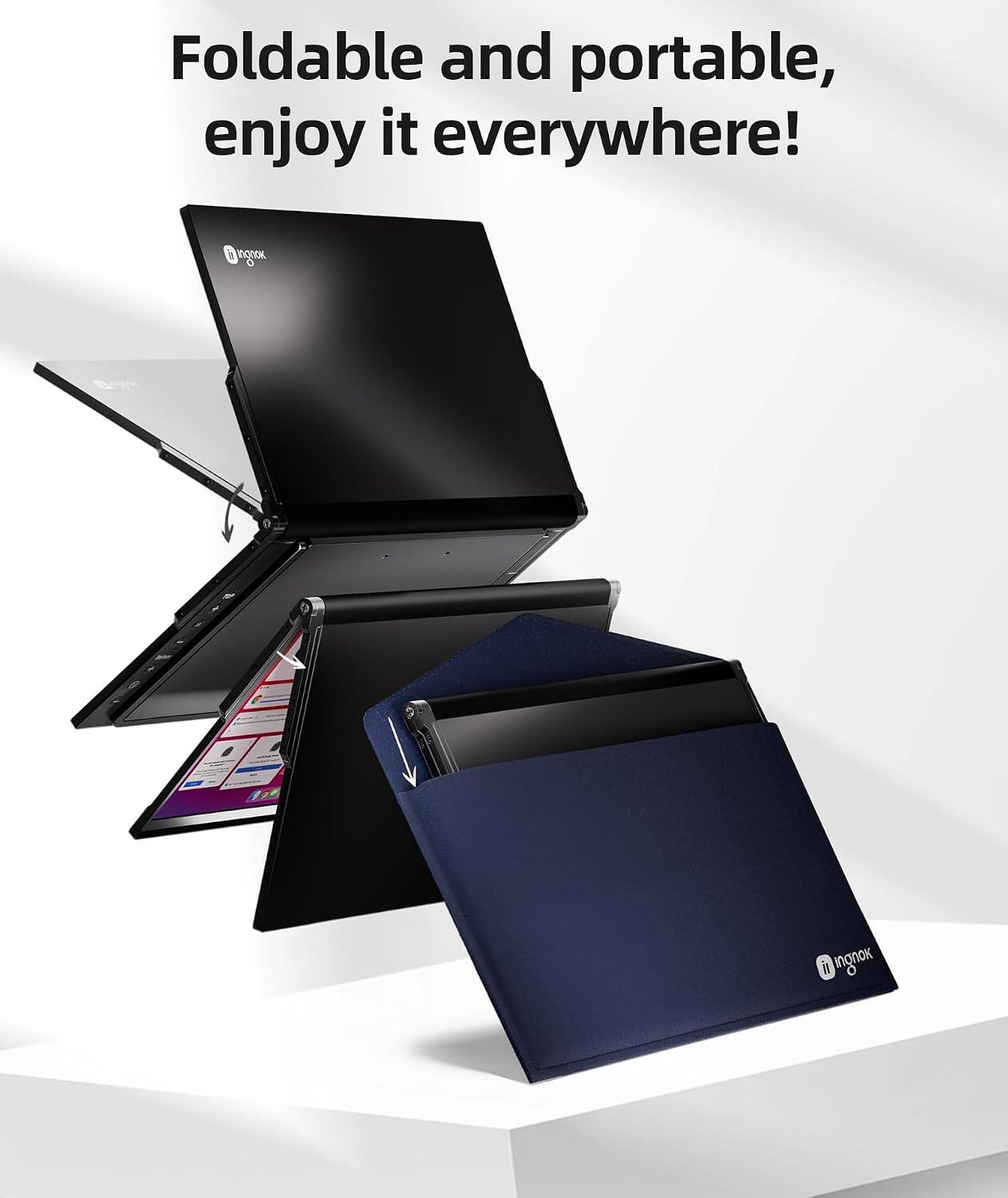 Foldable and portable, enjoy it everywhere!

1. ingnox
2. H ingnok
