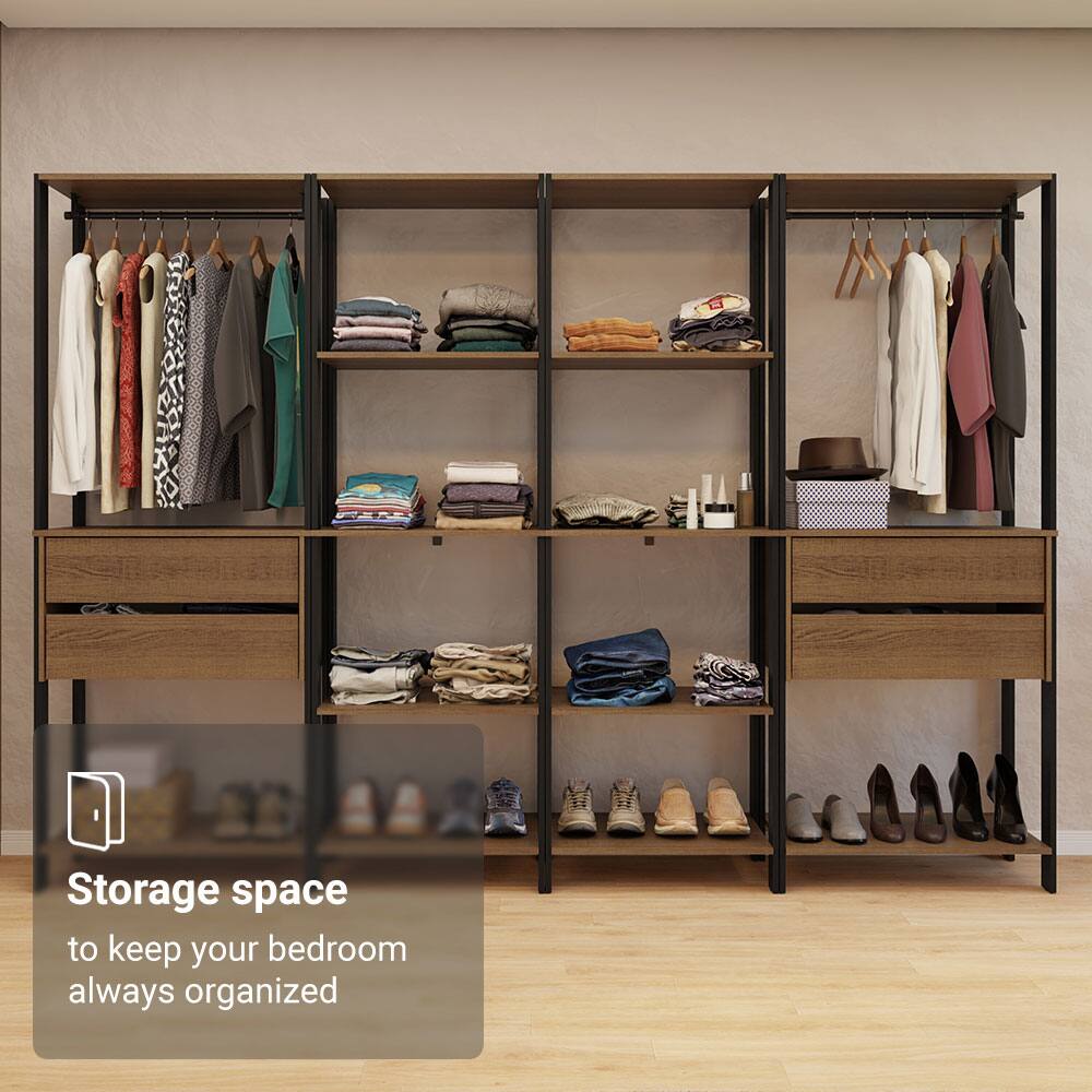 Storage space to keep your bedroom always organized