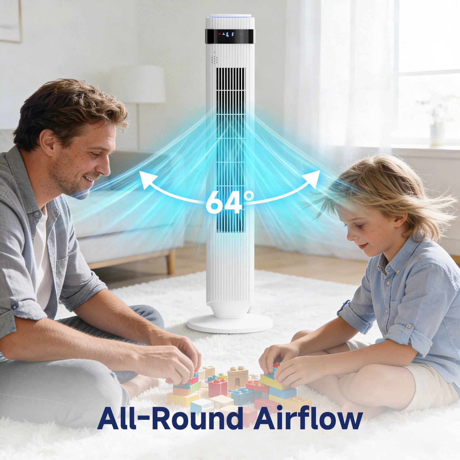 64°
All-Round Airflow