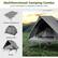 Multifunctional Camping Combo
Can be used together or separately for different needs
2-Person Camping Cot
Camping Tent
Rainfly