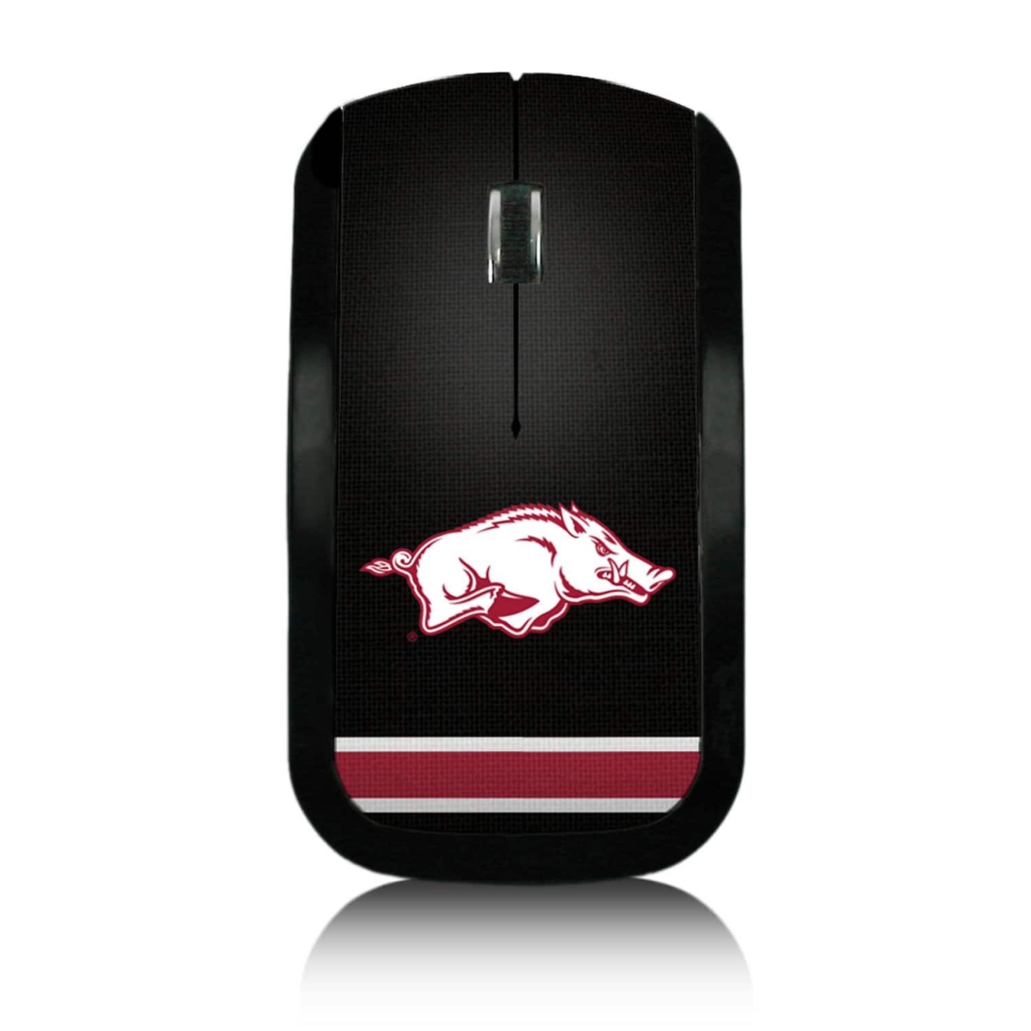 Keyscaper - Arkansas Razorbacks Wireless USB Computer Mouse - Wireless - Multicolor