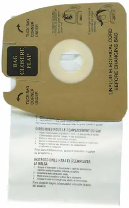Eureka - Vacuum Bags for Vacuum Part #63253A 45 Pack