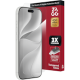 ZAGG - Glass+ Defense Screen Protector for Apple iPhone 18 Pro / iPhone 17 Pro - Clear
