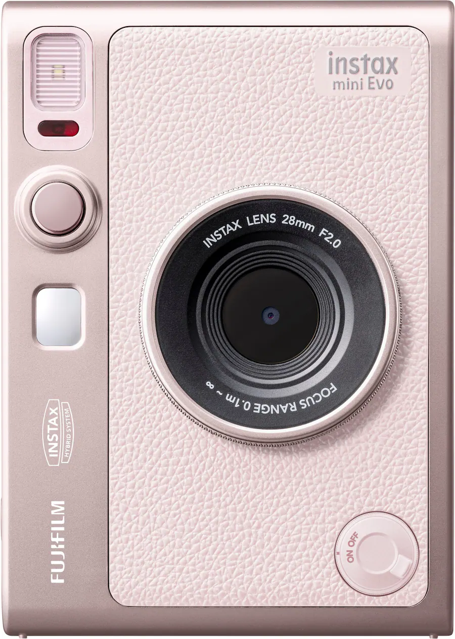 Fujifilm instax mini Evo Instant Film Camera Pink 16962315 - Best Buy Fujifilm instax mini Evo Instant Film Camera Pink 16962315 - Best Buy