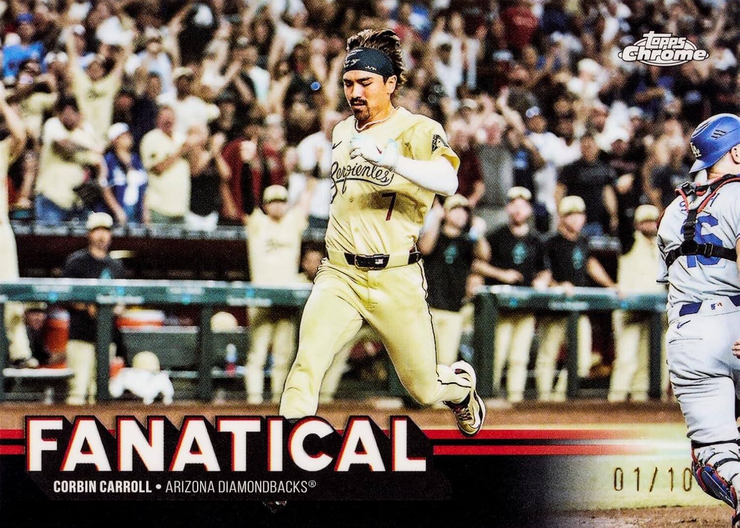 LOPPS Chrome Reunion 7  
FANATICAL  
CORBIN CARROLL • ARIZONA DIAMONDBACKS  
01/10