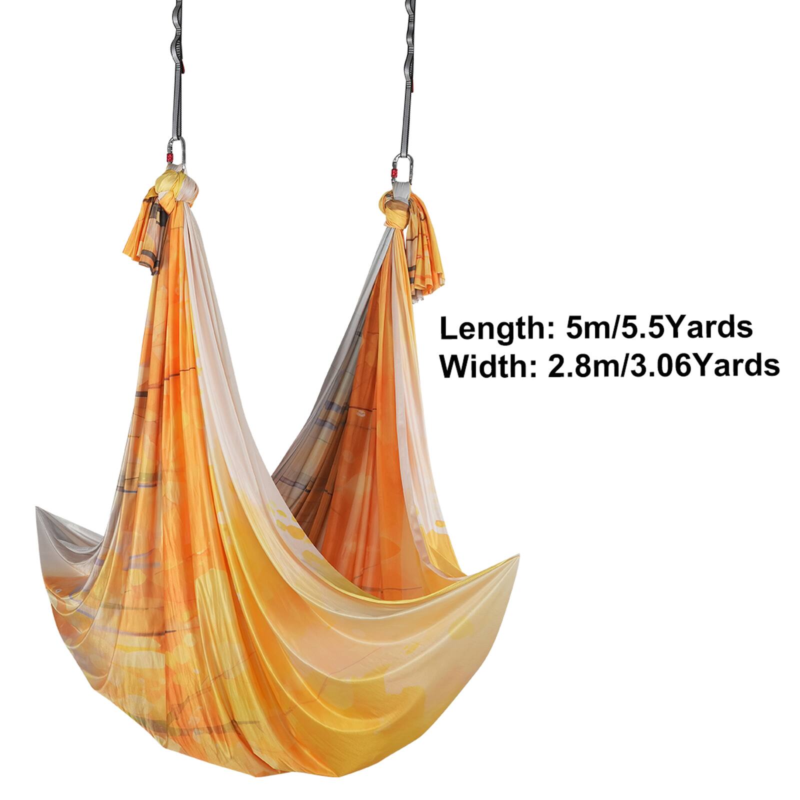 Length: 5m/5.5Yards  
Width: 2.8m/3.06Yards