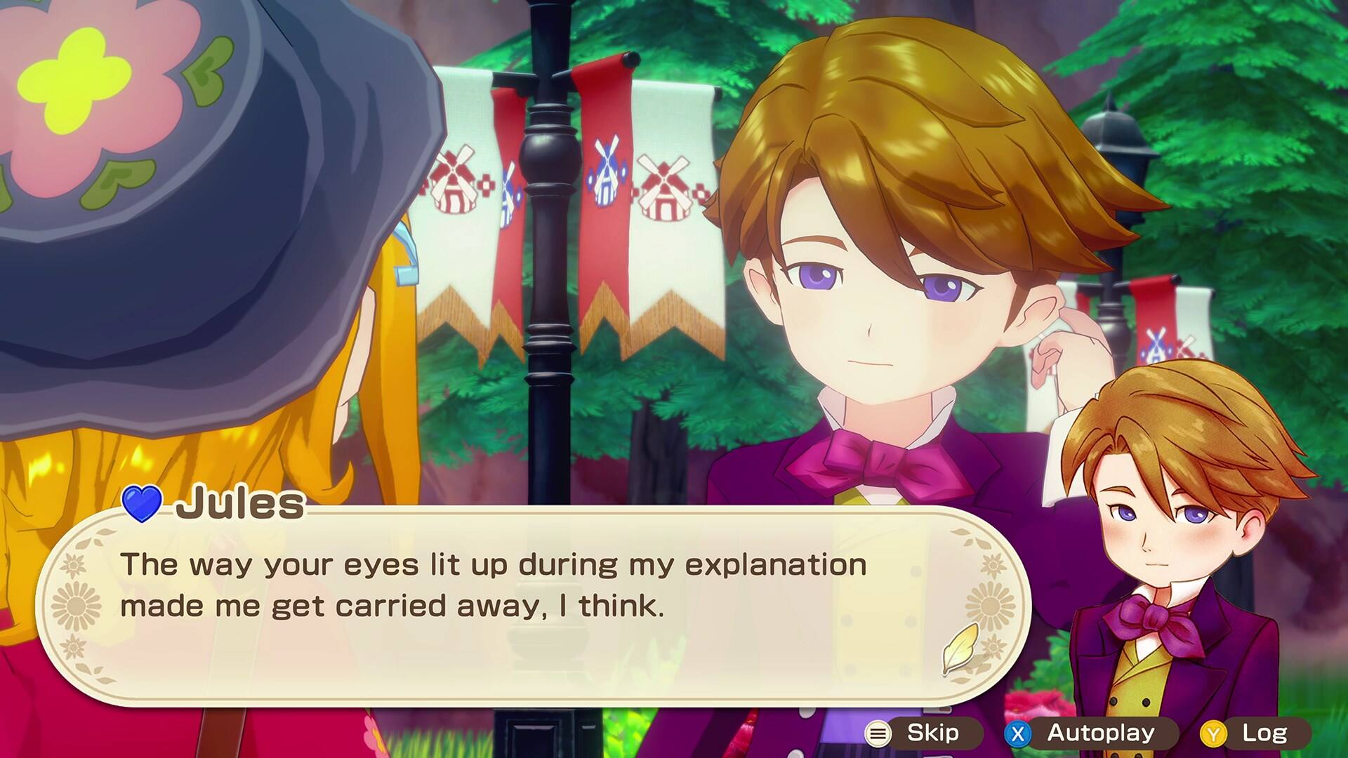 Jules: The way your eyes lit up during my explanation made me get carried away, I think.

Skip Autoplay Log