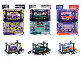 Model Kit 3 piece Car Set Release 80 Limited Edition to 9600 pieces Worldwide 1/64 Diecast Model Car by M2 Machines